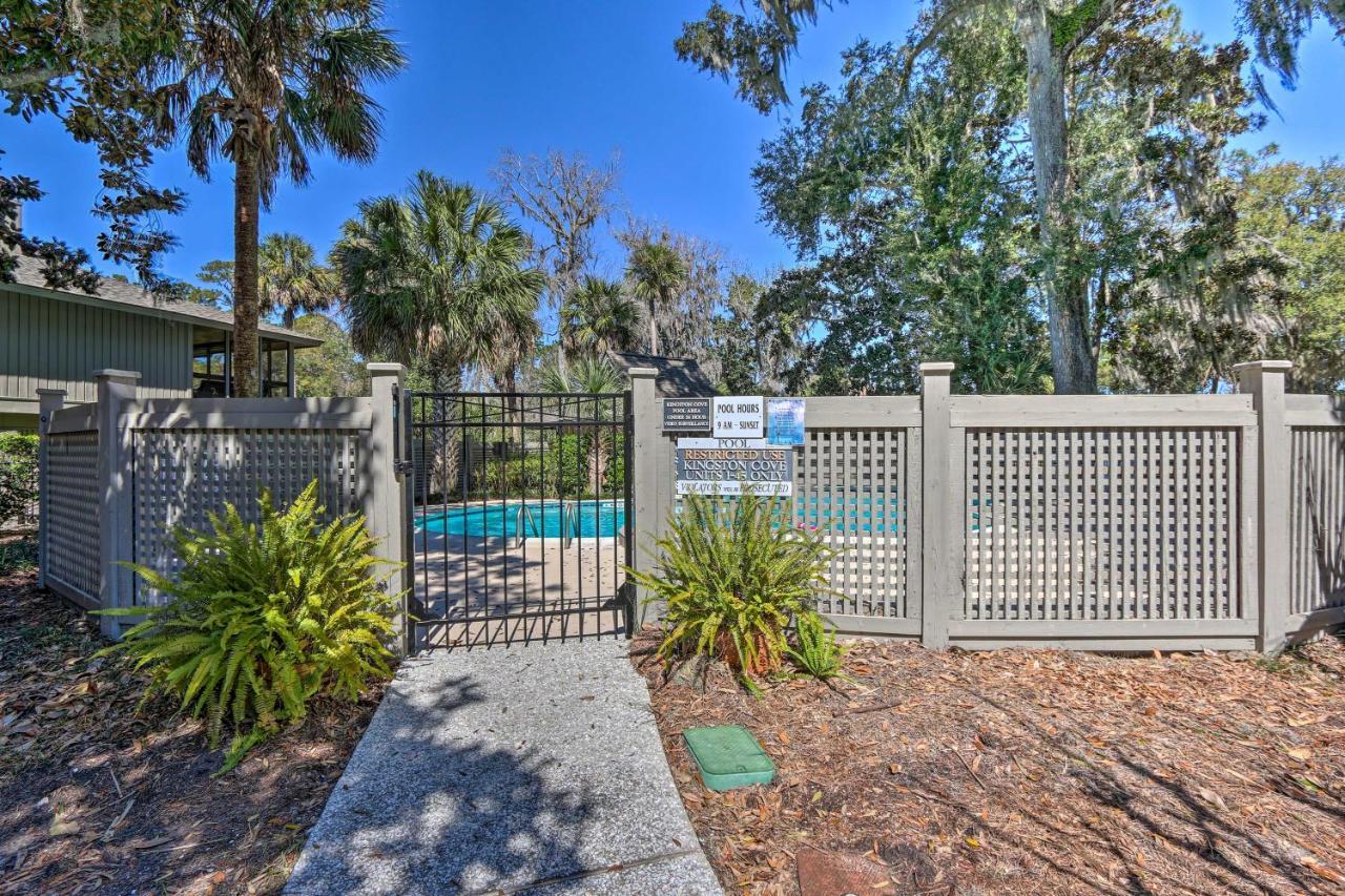 Coastal Oasis With Pool - Walk To Coligny Beach Park Хилтон-Хед-Айленд Экстерьер фото
