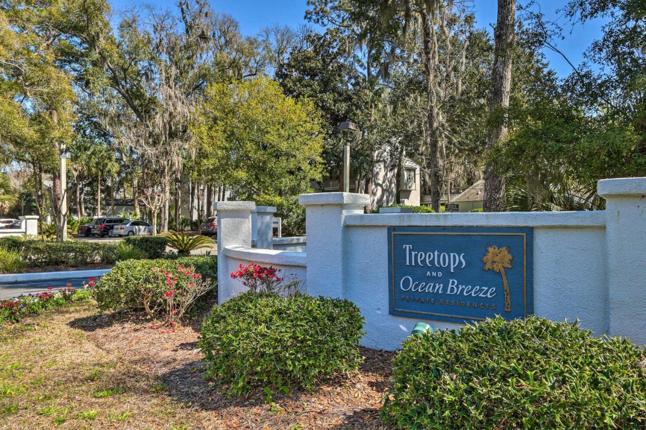 Coastal Oasis With Pool - Walk To Coligny Beach Park Хилтон-Хед-Айленд Экстерьер фото